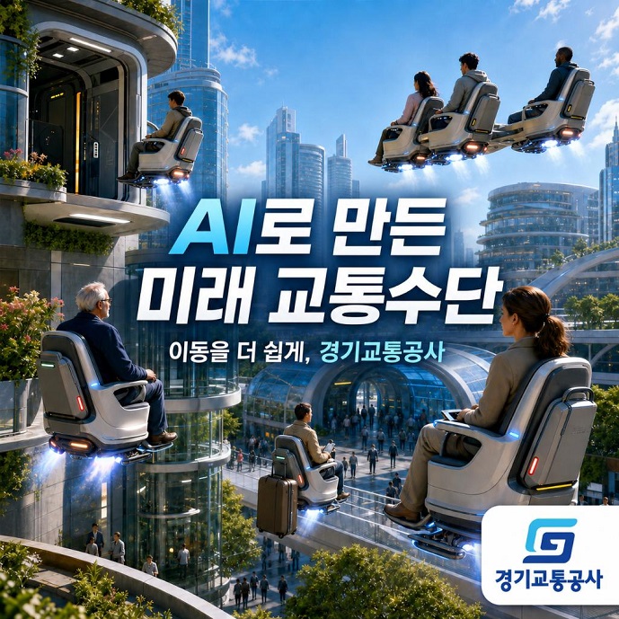 AI로 만든 미래 교통수단
이동을 더 쉽게, 경기교통공사