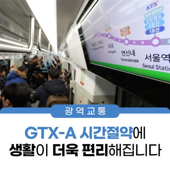？수도권 광역급행철도 ‘GTX-A’가 
개통된 지 60일만에 승객 220만 명을 돌파하면서 
순조로운 운행을 이어나가고 있는데요.